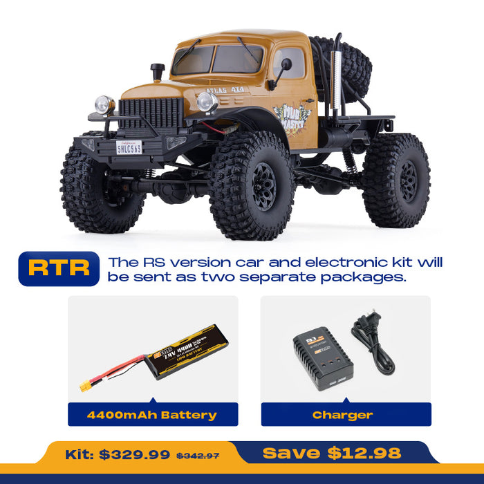 ROCHOBBY 1:10 Atlas 4x4 Off-Road Truck RS