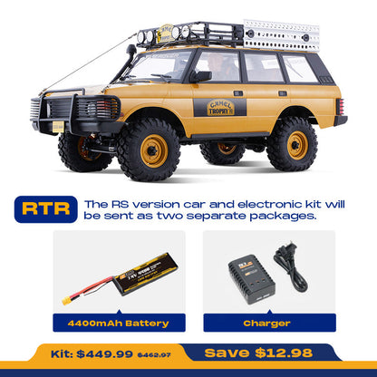 Land Rover Camel Trophy Edition RTR a escala 1:24 FCX24M 