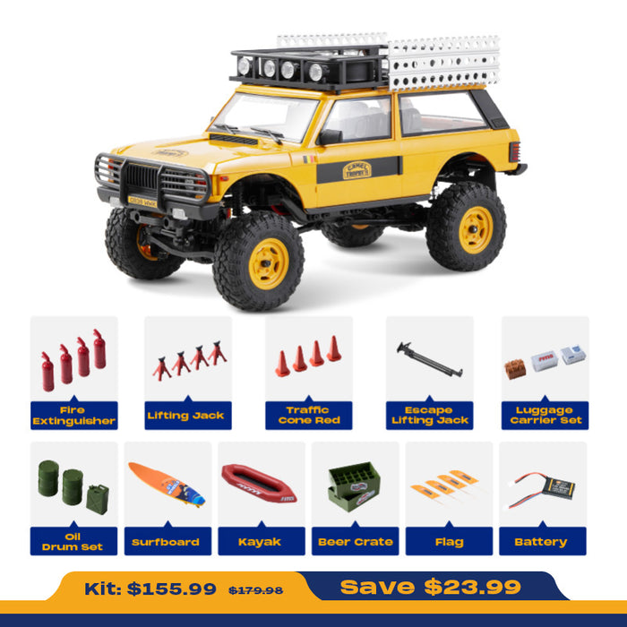 FMS 1:24 FCX24M Land Rover Camel Trophy Edition RTR