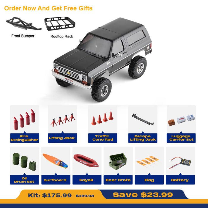FMS 1:24 FCX24S Chevrolet K5 Blazer S RTR