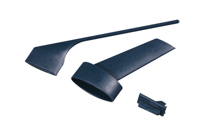 RC airplane antenna set with curved and straight rods and connector