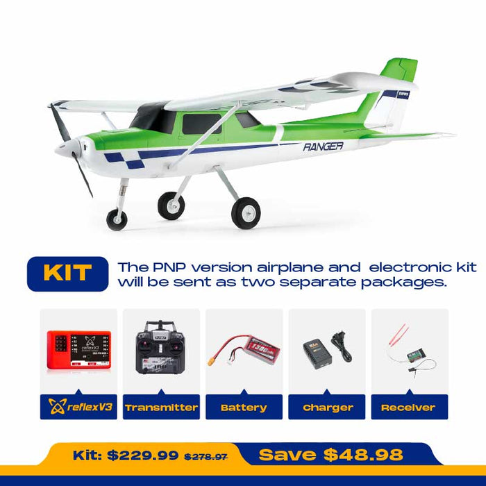 FMS 1220mm Ranger EP V2 With Reflex V3 RTF /  PNP