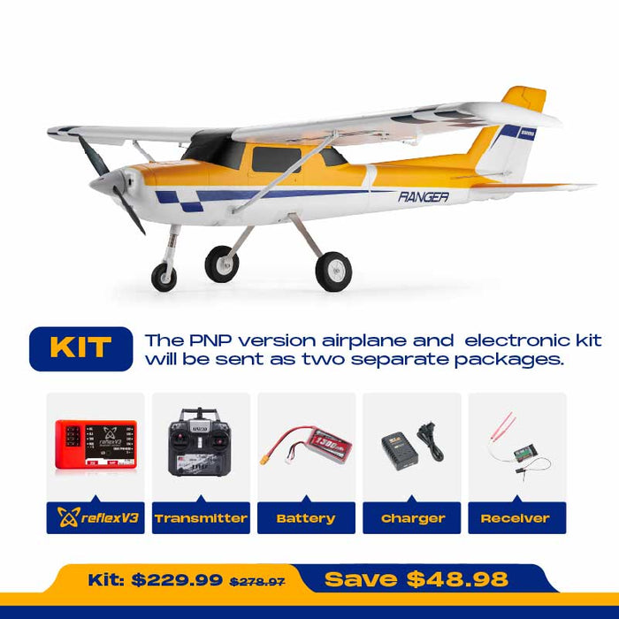 FMS 1220mm Ranger EP V2 With Reflex V3 RTF /  PNP