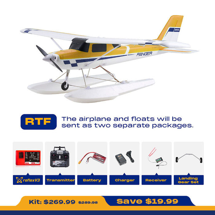 FMS 1220mm Ranger EP V2 With Reflex V3 RTF /  PNP