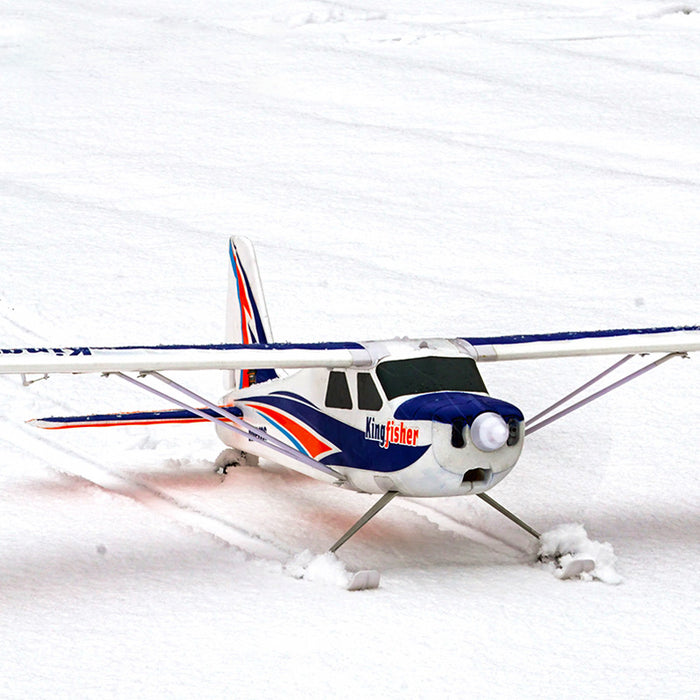 FMS 1400mm Kingfisher with Reflex V3, Wheels, Floats, Skis, Flaps, RTF / PNP