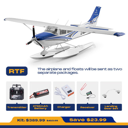FMS Civil Airplane 1500mm Cessna 182 RTF / PNP