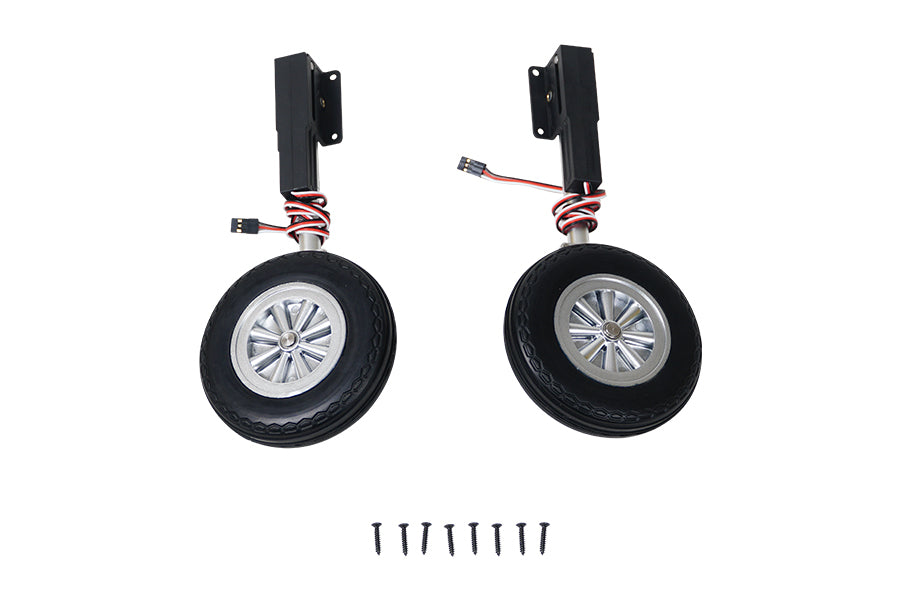Front landing gear for 1700mm F4U Corsair V3 with wheels and screws