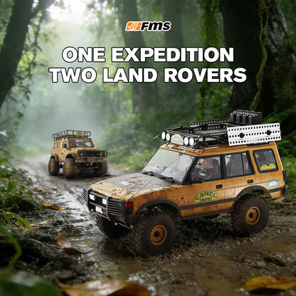 Land Rover Camel Trophy Edition RTR a escala 1:24 FCX24M 