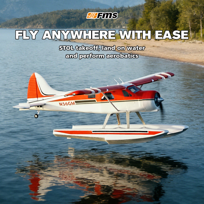 FMS 2000mm (78.7") Beaver V2 Seaplane PNP
