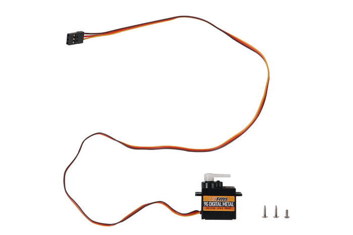 9g digital metal gear servo with 460mm wire and screws for RC models