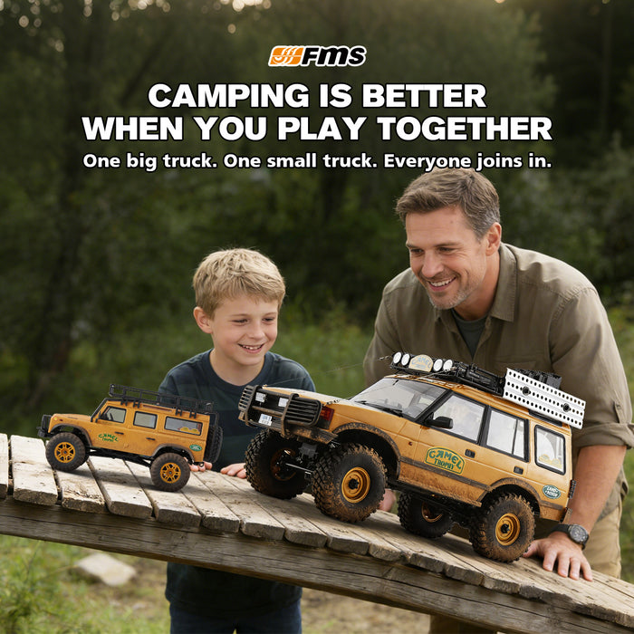 FMS 1:10 FCX10 Land Rover Camel Trophy Edition RS