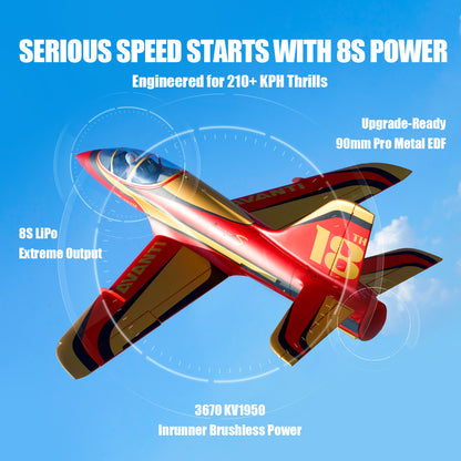 FMS 90mm Avanti PNP EDF Jet — 18th Anniversary Edition