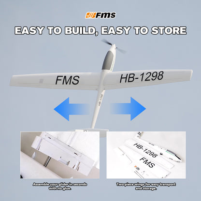 FMS 2500mm ASW-17 EP Glider PNP