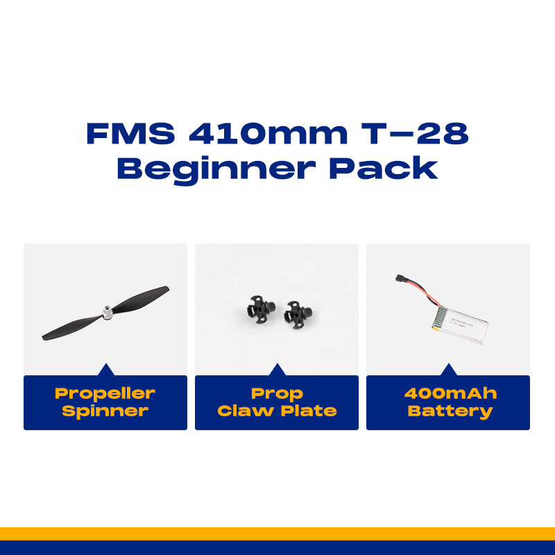 Paquete de principiante FMS 410 mm T-28