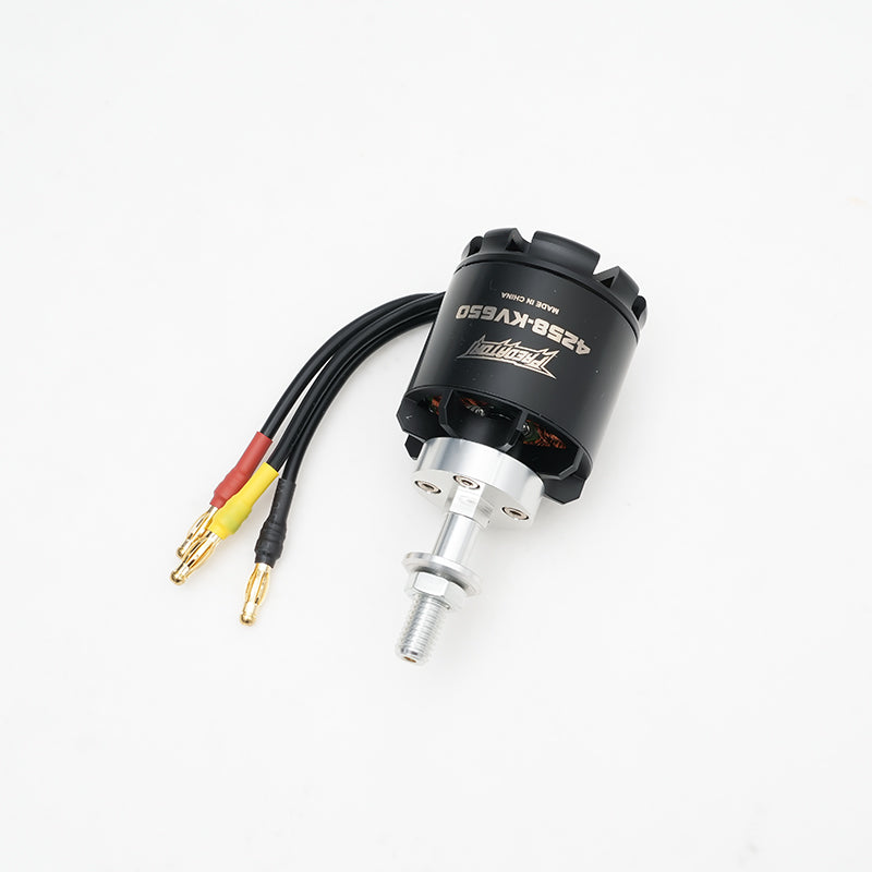 4258-KV650 motor for RC models with connectors and detailed design.