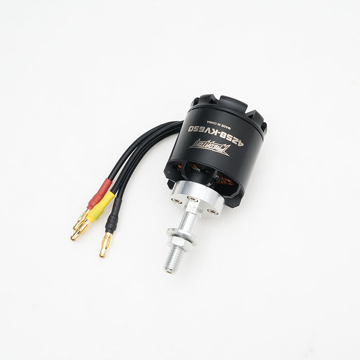 4258-KV650 motor for RC models with connectors and detailed design.