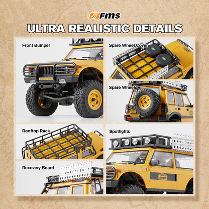 FMS FCX24M 1:24 Land Rover Camel Trophy Edition RTR