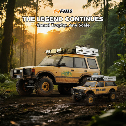Land Rover Camel Trophy Edition RTR a escala 1:24 FCX24M 