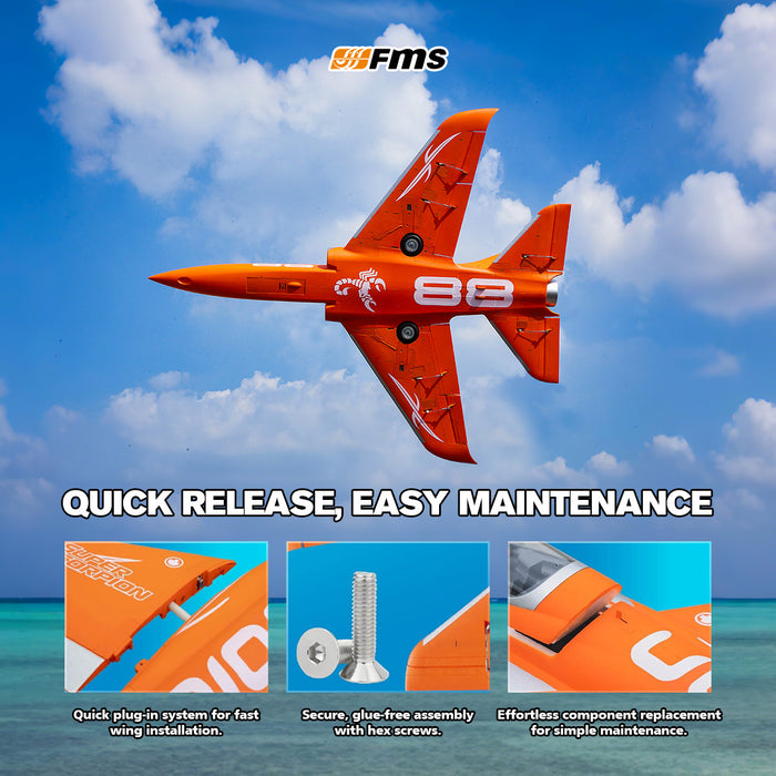 FMS EDF Jet 90mm Super Scorpion V2 PNP