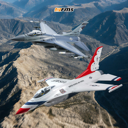 FMS EDF Jet 64mm F-16 Fighting Falcon, RTF / PNP