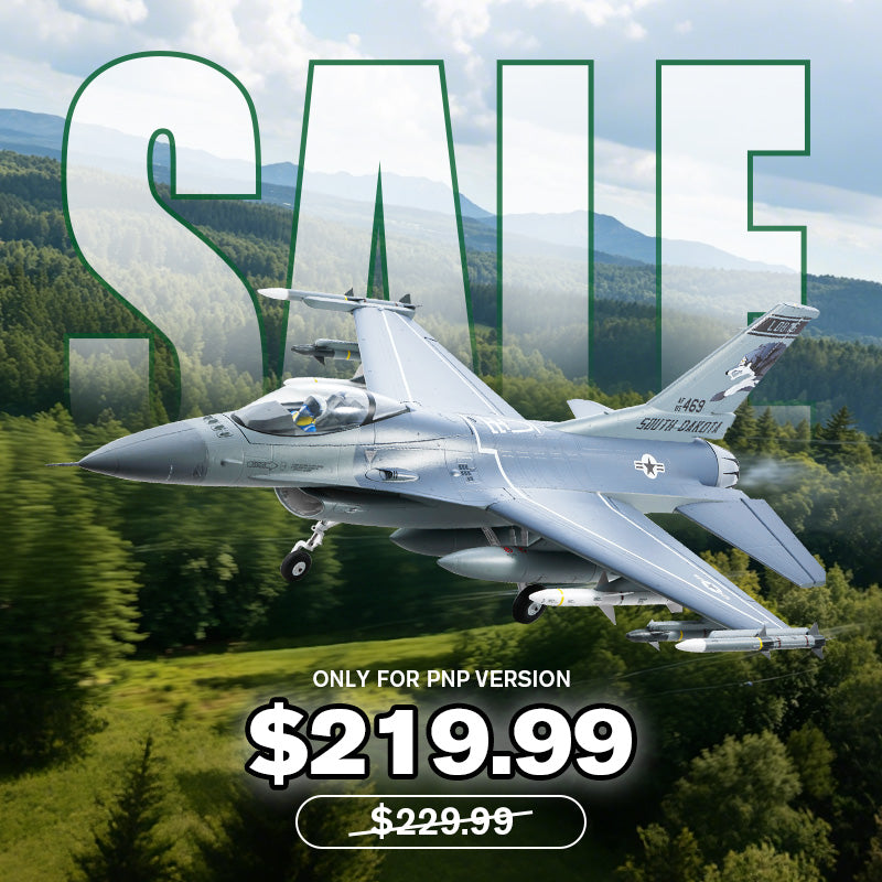 FMS EDF Jet 64mm F-16 Fighting Falcon, RTF / PNP