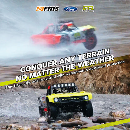 FMS 1:7 Ford Bronco RTR EB Brushless 4WD Short Course Truck RS