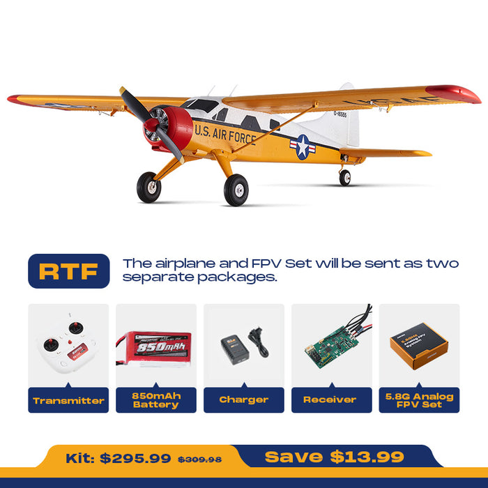 FMS 800mm Beaver RTF / PNP
