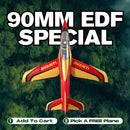 FMS EDF Jet 90mm Avanti PNP 18th Anniversary Edition