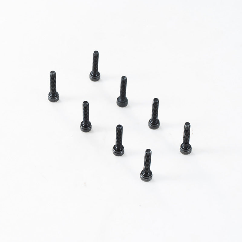 M3x14mm black hex socket cap head screws for 1:10 RC models
