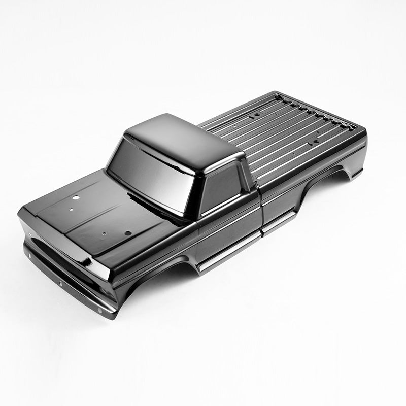 Carrocería de coche F100 a escala 1:10 (negra)