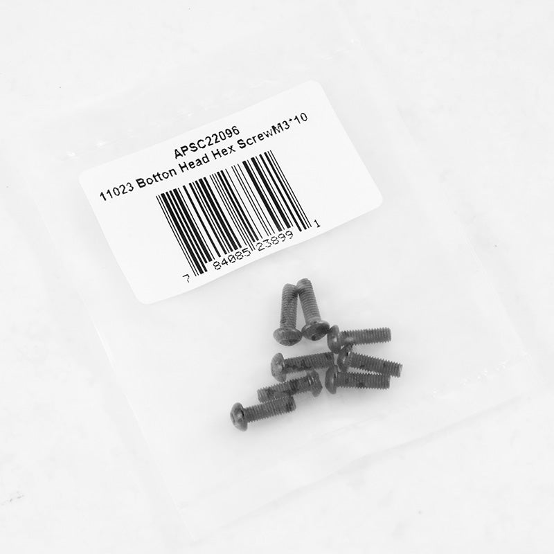 Tornillo hexagonal de cabeza abotonada F100 1:10 M3*10