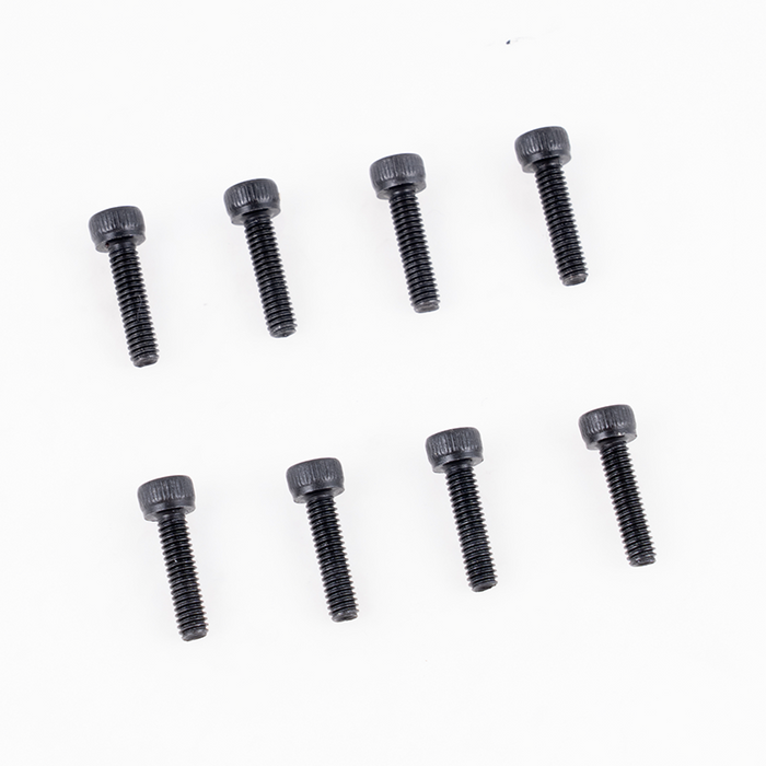 Tornillos de cabeza hueca U4 1:7 M2,5 x 10