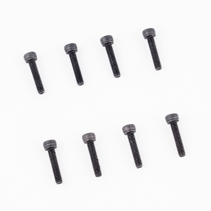 Tornillos de cabeza hueca U4 1:7 M2,5 x 12