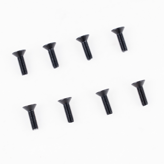 Tornillos de cabeza plana U4 1:7 M3*10