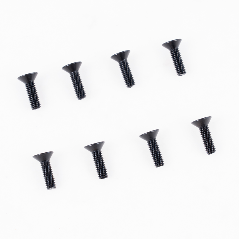 Tornillos de cabeza plana U4 1:7 M3*10