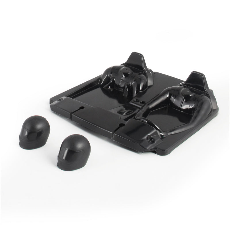 Cabina Ridge Racer U4 a escala 1:7 (negra)