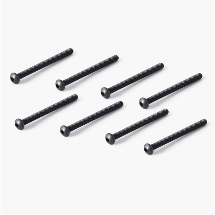 Tornillos de cabeza abombada Ridge Racer U4 1:7 M3*35