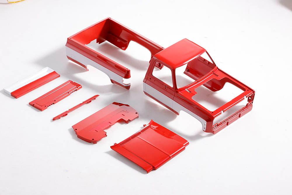 1:18 CHEVROLET K10 Carrocería ROJO/BLANCO