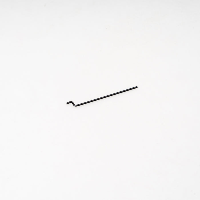 Black metal rod with bent end for 1:12 Jimny roof stay bar