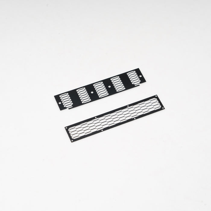 1:12 Jimny heat dissipation grille set with hexagonal and rectangular vent patterns