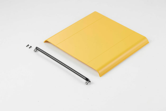 1:12 Hummer H1 yellow roof cover with mounting bar and screws