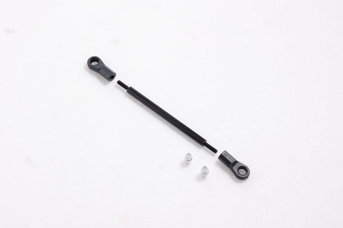 1:10 Toyota FJ40 steering linkage parts on a white background.