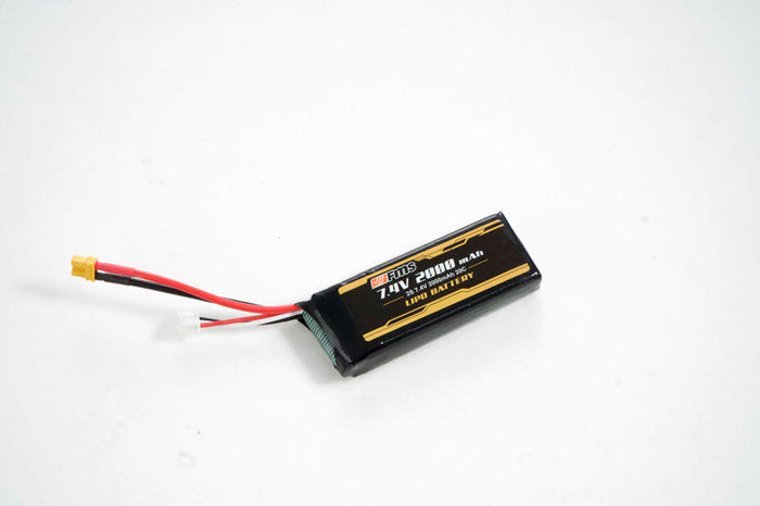 LIPO battery 2S 7.4V 2000mAh 2C with XT30 connector for RC models
