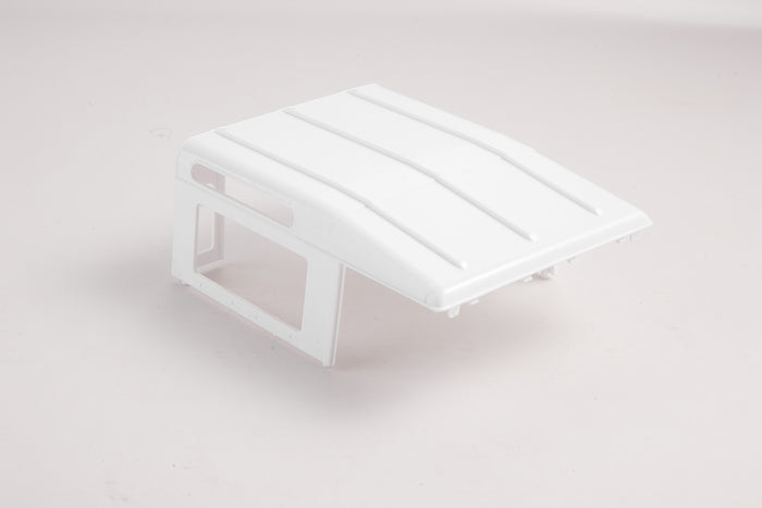 White roof accessory for long version 1:12 Land Rover model.