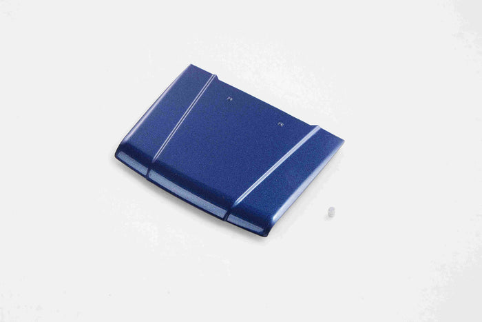 Blue metallic hood for FCX18 Land Cruiser 80 RC model