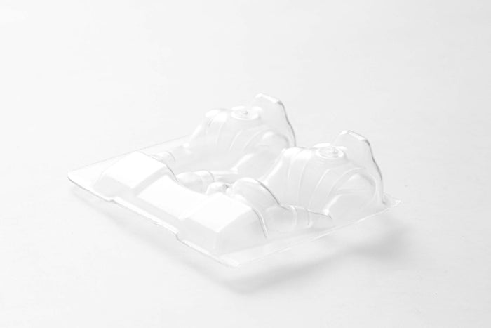 Clear plastic tray for holding small RC model parts