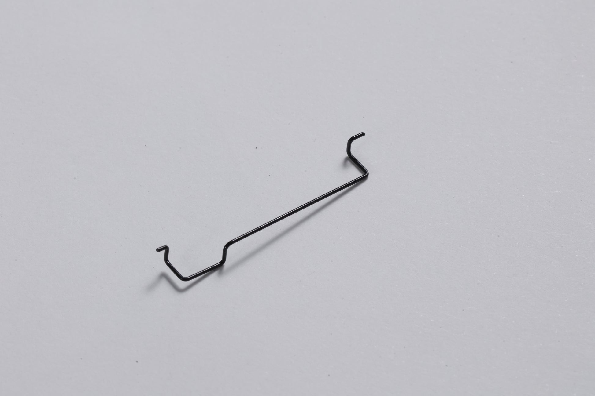 Black metal shift lever brace for RC model assembly