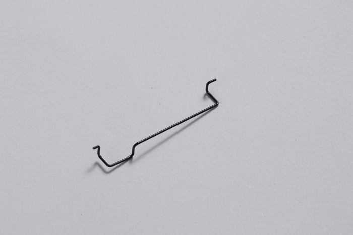 Black metal shift lever brace for RC model assembly