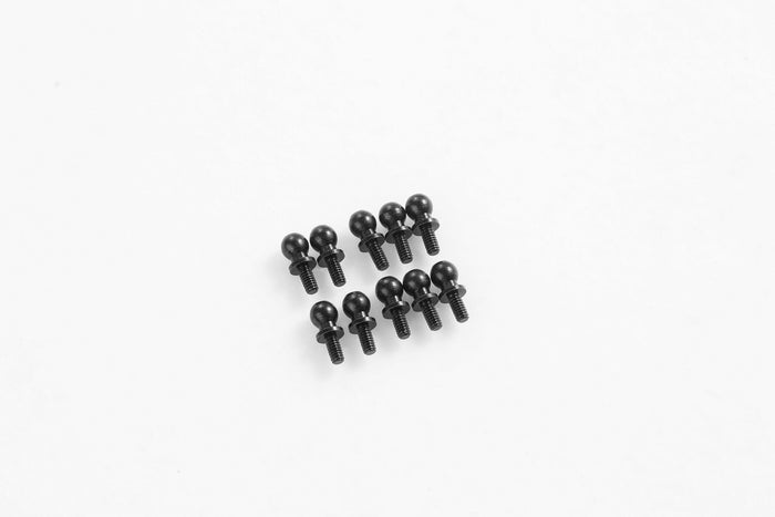 Black ball head screws for FCX RC models, set of 10