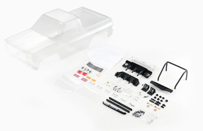 1:10 Chevrolet K5 Blazer clear body kit with parts and accessories